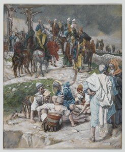 Die Gewänder durch das Los geteilt, Illustration aus Das Leben unseres Herrn Jesus Christus, 1886-94