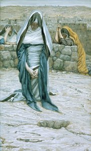 Die heilige Jungfrau im Alter, Illustration für Das Leben Christi von James Jacques Joseph Tissot