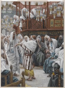Der Mann mit der verdorrten Hand, Illustration aus Das Leben unseres Herrn Jesus Christus