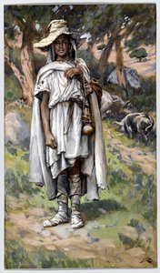Der verlorene Sohn bittet um Almosen, Illustration für Das Leben Christi, ca. 1884-96 von James Jacques Joseph Tissot