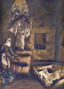 Die Auferstehung des Lazarus - aus „Das Leben unseres Herrn Jesus Christus“ - 1899 von James Tissot