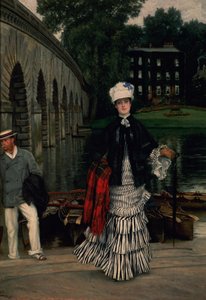 Die Rückkehr von der Bootsfahrt von James Jacques Joseph Tissot