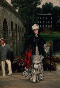 Die Rückkehr von der Bootsfahrt, 1873 von James Jacques Joseph Tissot