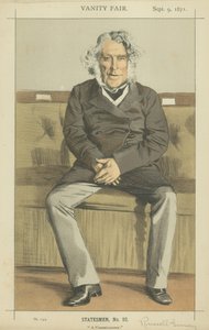 Der ehrenwerte Russell Gurney (Farblithografie) von James Jacques Joseph Tissot