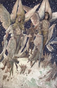 Die Seele des reuigen Diebes im Paradies - aus „Das Leben unseres Herrn Jesus Christus“ - 1899 von James Tissot von James Jacques Joseph Tissot