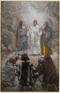 Die Verklärung, Illustration für Das Leben Christi