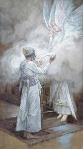 Die Vision des Zacharias, Illustration für Das Leben Christi, ca. 1886-94 von James Jacques Joseph Tissot