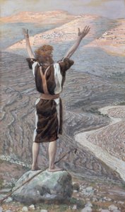 Die Stimme in der Wüste, Illustration für Das Leben Christi, ca. 1886-96 von James Jacques Joseph Tissot