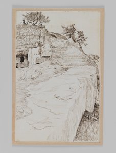 Gräber im Tal von Hinnom, Illustration aus Das Leben unseres Herrn Jesus Christus