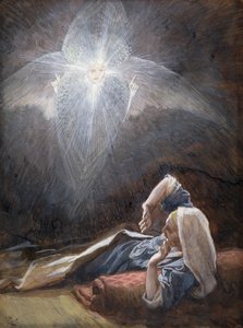 Vision des Hl. Josef, Illustration für Das Leben Christi, ca. 1886-94 von James Jacques Joseph Tissot