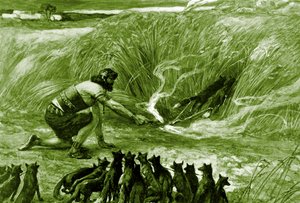 Simson und die Füchse von James Jacques Joseph after Tissot