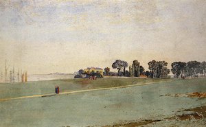 Blick nahe der Mündung des Avon, bei Bristol von James Johnson