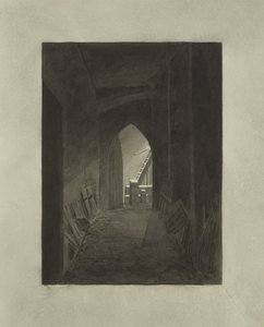Vermutete Krypta der Kirche, die früher an der Ecke von High Street und Wine Street stand von James Johnson