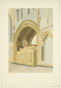 Grab von Robert Fitzharding, gestorben 1170, in der Kathedrale von Bristol