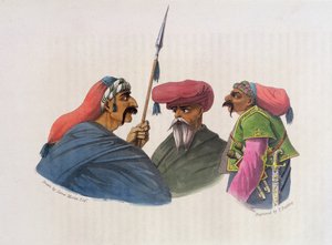 Kurdische Häuptlinge aus 