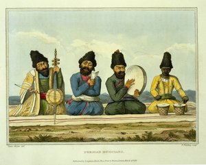Persische Musiker, aus 