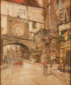 Eine Straßenecke, Paris von James Kay