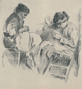 Spanische Näherinnen, 1919 von James Kerr Lawson