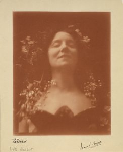 "Le Désir": Porträt von Yvette Guilbert, 1896