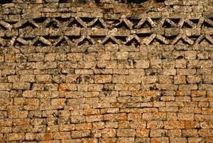 Steinmauer bei den Ruinen von Groß-Simbabwe, Simbabwe
