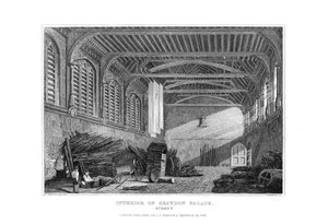 Innenraum des Croydon Palace, Surrey, 1829 von James Lambert