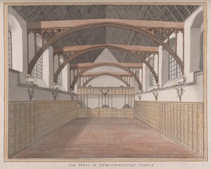 Herstmonceux Castle, East Sussex: Die Halle von James Lambert  of Lewes