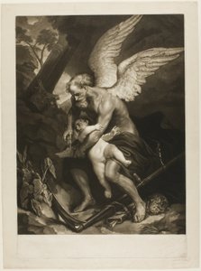 Die Zeit schneidet die Flügel der Liebe von James MacArdell