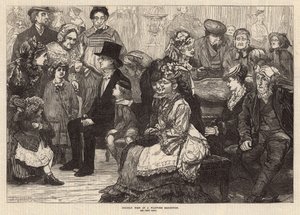 Ferienzeit bei einer Wachsfiguren-Ausstellung von James Macbeth