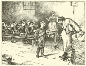 Oliver Twist bittet um mehr von James Mahoney