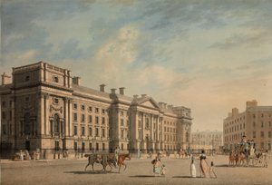 Trinity College, College Green, Dublin von James Malton
