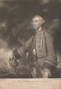 General John Leslie, 10. Earl of Rothes von James McArdell