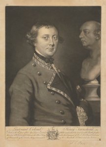 Oberstleutnant Henry Townshend von James McArdell