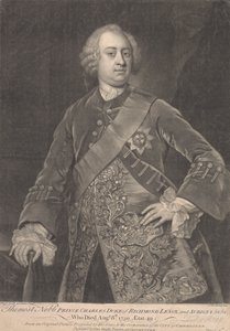 Prinz Charles, 2. Herzog von Richmond, Lenox und Aubigny von James McArdell