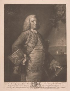 Der Rechte Ehrenwerte George Lord Anson von James McArdell