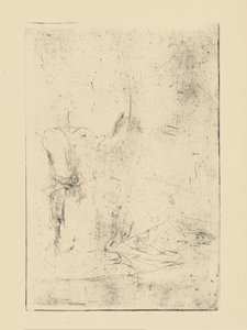 [76] Eindrücke von annullierten Platten von Whistler - [Sitzende Figur] von James Abbott McNeill Whistler
