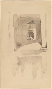 Ein Türrahmen in Ajaccio von James Abbott McNeill Whistler