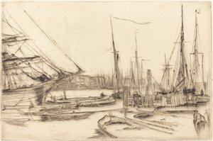Eine Skizze von Billingsgate