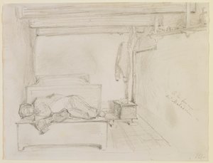 Auf dem Bauernhof von Maladrie von James Abbott McNeill Whistler