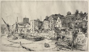 "Adam und Eva" Taverne, Old Chelsea von James McNeill Whistler