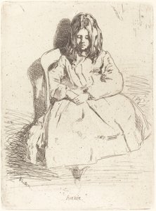 Annie sitzt von James Abbott McNeill Whistler