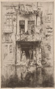 Balkon, Amsterdam von James Abbott McNeill Whistler