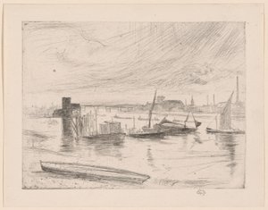 Battersea Morgendämmerung (Cadogan Pier)