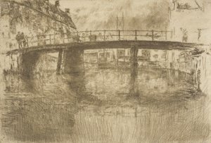 Brücke, Amsterdam von James McNeill Whistler