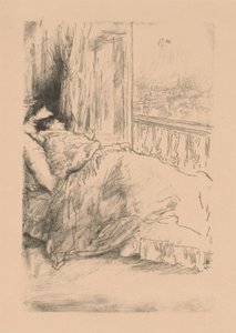 Am Balkon von James Abbott McNeill Whistler