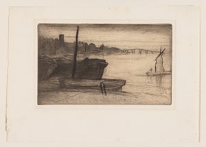 Chelsea-Brücke und Kirche