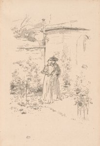 Vertrauen im Garten von James Abbott McNeill Whistler