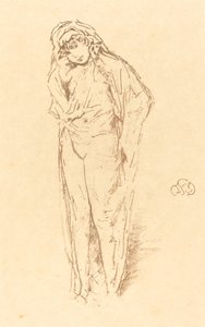 Drapierte Figur, stehend