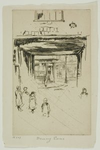 Drury Lane von James McNeill Whistler