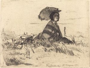 In voller Sonne von James Abbott McNeill Whistler