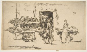 Obstladen, Paris von James McNeill Whistler
